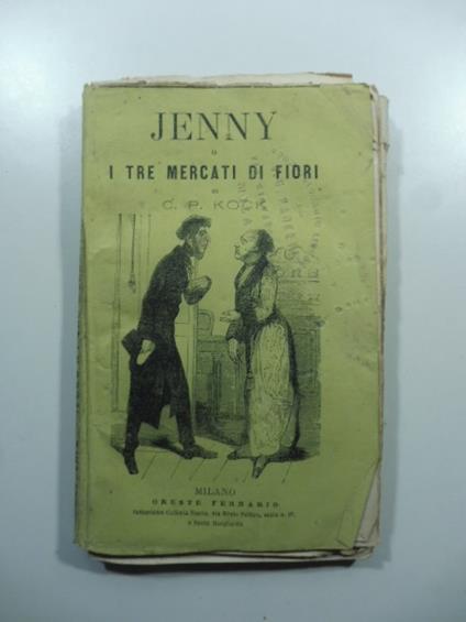 Jenny o i tre mercati di fiori - copertina