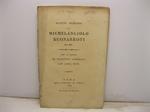 Alcune memorie di Michelangelo Buonarroti da mss. Per le nozze di Clemente Cardinali con Anna Bovi