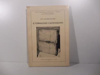 Il formaggio castelmagno - copertina