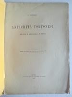 Antichita' tortonesi nei Musei di Alessandria e di Tortona