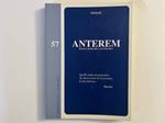 Anterem. Rivista di ricerca letteraria, 57, 1998