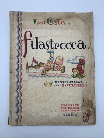 Filastrocca. Illustrazioni di B. Porcheddu - copertina