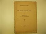 Manicomio di Aversa. Bilancio preventivo per l'esercizio 1894. Relazione alla Commissione amministrativa