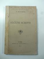 Alcuni scritti