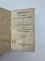 Almanacco per i dilettanti di giardinaggio...anno III, 1826