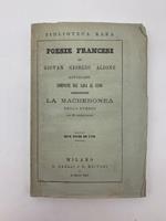 Poesie francesi di Giovan Giorgio Alione astigiano composte dal 1494 al 1520 aggiuntavi La Maccheronica dello stesso