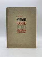 Schrift, Farbe und Form in der Reklamegestaltung