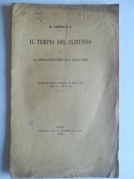 Il tempio del Clitunno e la Chiesa spoletina di S. Salvatore - copertina