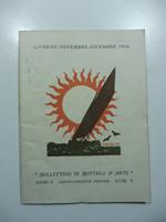 Bollettino di Bottega d'Arte, Livorno, num. 9, novembre-dicembre 1926. Mostra degli artisti napoletani