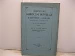 Compendio delle leggi municipali del Collegio Francescano di S. Maria degli Angeli di Tarija in Bolivia nell'America meridionale redatto dal missionario apostolico del medesimo collegio