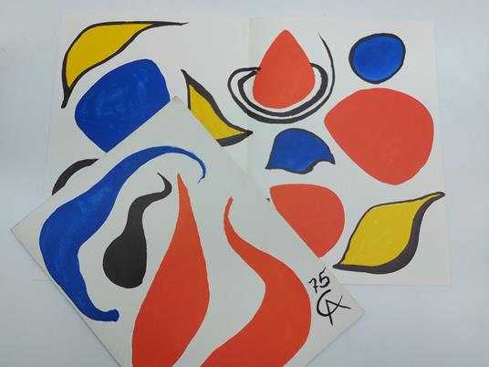Calder. Crags and Critters. Galerie Maeght, 1975 - copertina