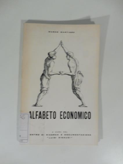 Elafabeto economico - copertina