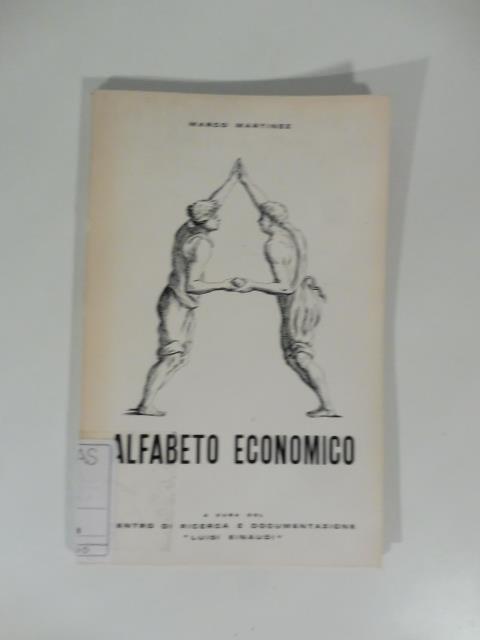 Elafabeto economico - copertina