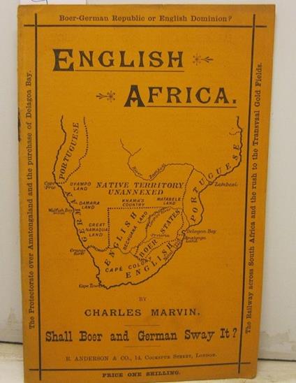 The African question. English Africa: shall boer and German sway it? - copertina