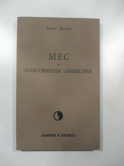 MEC e concorrenza americana - copertina