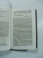 Lettera del Prof. Osann di Berlino sul Cholera morbus asiatico che ha regnato in quella citta' nell'autunno del 1831 diretta a Gaspare Barzellotti. (Stralcio da: Nuovo giornale de' letterati. N. 62. 1832)