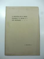 La biblioteca del R. Museo nazionale di Ancona e i suoi incunabuli