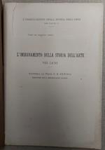 L' insegnamento della storia dell'arte nei licei. Lettera al Prof. I. B. Supino