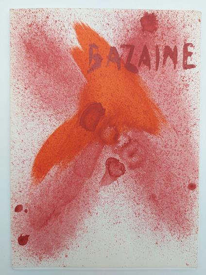 Bazaine. Galerie Maeght, Zurich 1976 - copertina