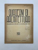 Quaderni di architettura. Collezione di progetti di costruzioni edili, 10. Villa signorile dell'architetto Pietro Sforza