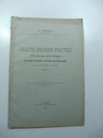 Alcuni ricordi politici nella massima parte abruzzesi al cadere del XVIII e principio del XIX secolo con documenti e note. Parte prima