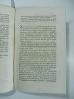 Acetato di morfina formatosi per la decomposizione spontanea della tintura acquosa d'oppio. Memoria di Ranieri Paserini farmacista... (Stralcio da: Nuovo giornale de' letterati. N. 20. 1825)