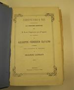 Dissertazione e tesi presentate alla Commissione esaminatrice della R. Scuola d'applicazione per gl'ingegneri in Torino da Giuseppe Federico Ravano da Firenze per ottenere il diploma di ingegnere laureato