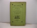 Della morale. Dialogo filosofico inedito pubblicato per le faustissime nozze della nobile donzella Signora Livia Ricasoli col nobil giovine Signor Pietro Leopoldo Buonisegni