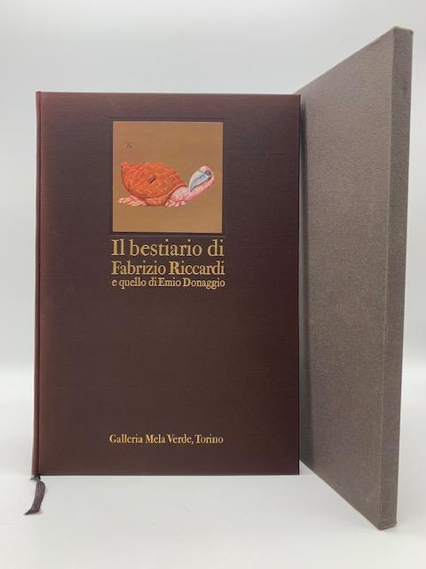 Il bestiario di Fabrizio Riccardi e quello di Emio Donaggio (sono forse io il custode di mio fratello?) - copertina