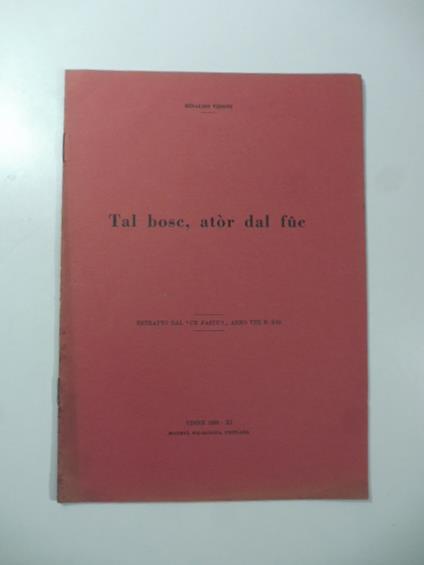 Tal bosc, ator dal fuc - copertina