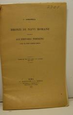 Bronzi di navi romane rinvenuti all'Emporio Tiberino e ora nel Museo Nazionale Romano. Estratto dal Bull. della comm. arch. comunale, anno 1916