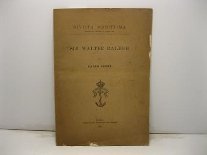 Sir Walter Ralegh - copertina