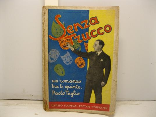 Senza trucco. Un romanzo tra le quinte - copertina