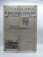 L' Italia libera. Quotidiano del Partito d'Azione. Anno III. N. 8. Milano Venerdi' 27 aprile 1945