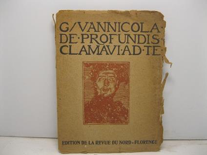 De profundis clamavi ad te - copertina