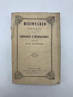 Dizionario compendiato di geologia e mineralogia. Compilazione