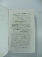 Sulla malattia macolosa emorragica di Werlhof...lettera nosologico - clinica del P. G. Barzellotti... a Gaspero Barzellotti medico a Vienna. (Stralcio da: Nuovo giornale de' letterati. N. 43. 1829)