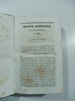 Istoria clinica di un affezione catarrale di petto declinata nel corso di 2 mesi in idrocardia...Del P. Barzellotti...(Stralcio da: Nuovo giornale de' letterati. N. 67. 1833)