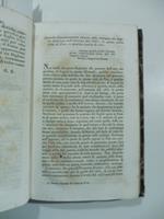 Qualche considerazione clinica sulle malattie che hanno dominato nell'inverno del 1833, in specie nella citta' di Pisa...(Stralcio da: Nuovo giornale de' letterati. N. 68. 1833)