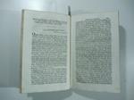 Manuale di fisiologia di Michele Medici Prof. di essa nella Pontificia Universita' di Bologna in 2 volumi...(Stralcio da: Nuovo giornale de' letterati. N. 71. 74. 1833 - 1834)