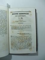 Manuale pratico per la cura degli apparentemente morti premesse alcune idee generali di polizia medica...di P. Manni...(Stralcio da: Nuovo giornale de' letterati. N. 80. 1835)