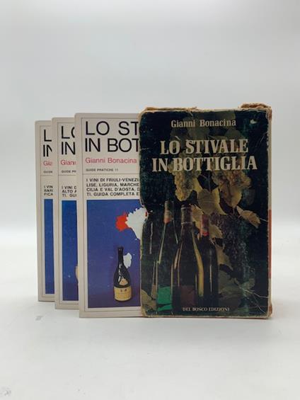 Lo stivale in bottiglia. Volumi 1, 2, 3 - Gianni Bonacina - copertina