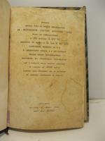 Notizie della vita e delle miscellanee di Monsignor Pietro Antonio Tioli nato in Crevalcore... raccolte da Francesco Cancellieri con i catalogi delle materie contenute in ciascuno de' XXXVI volumi lasciati alla biblioteca del SS Salvatore de' canonic