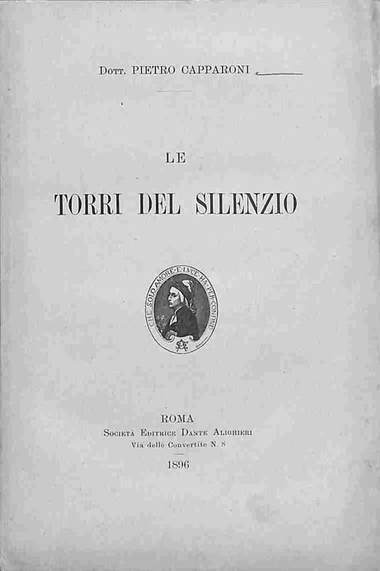 Le torri del silenzio - Pietro Capparoni - copertina