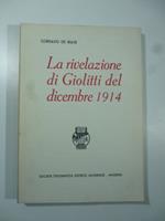 La rivelazione di Giolitti del dicembre 1914