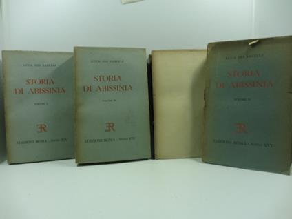 Storia di Abissinia. Vol. I (-IV) - Luca Dei Sabelli - copertina