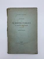 Ricerche sopra il diritto pubblico del Vercellese e della Lombardia compendiate da Ferdinando Rondolino