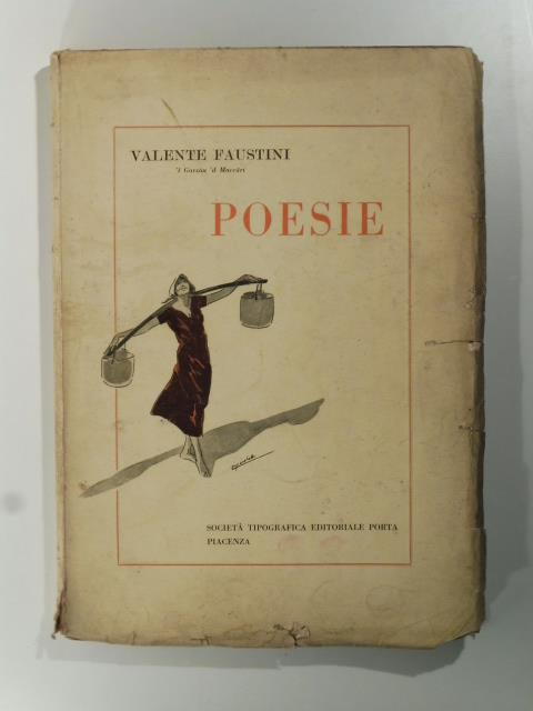 Poesie. A cura del comitato pro onoranze a Valente Faustini - Valente Faustini - copertina