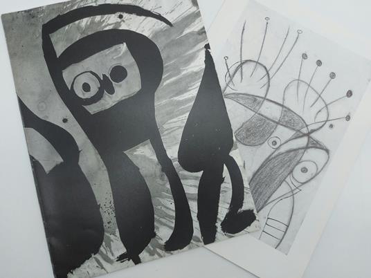 Zeichnungen und Malereien auf Papier von Joan Miro'. Galerie Maeght, Zurich 1979 - Manuel Gasser - copertina