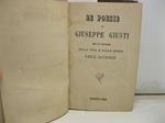 Le poesie con un discorso sulle vita e sulle opere dell'autore
